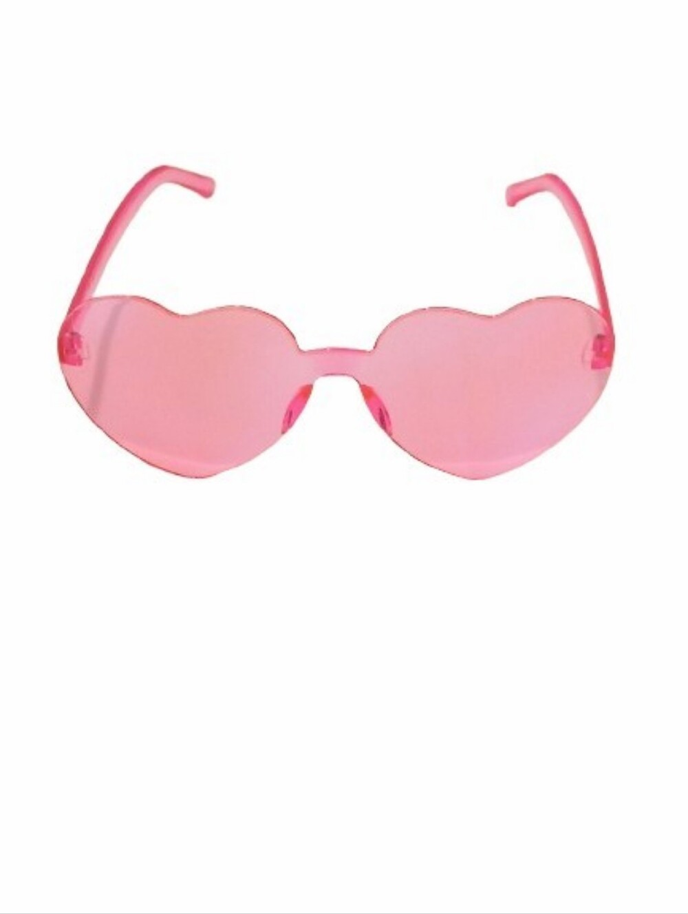 Pink Heart Sunglasses